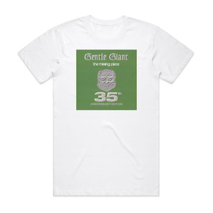 Gentle Giant The Missing Piece 1 Album Cover T-Shirt White Gentle Giant The Missing Piece 1 Album Cover T-Shirt White