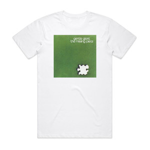 Gentle Giant The Missing Piece Album Cover T-Shirt White Gentle Giant The Missing Piece Album Cover T-Shirt White