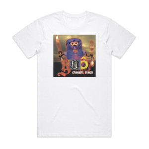 Gno Cannibal Tango Album Cover T-Shirt White Gno Cannibal Tango Album Cover T-Shirt White