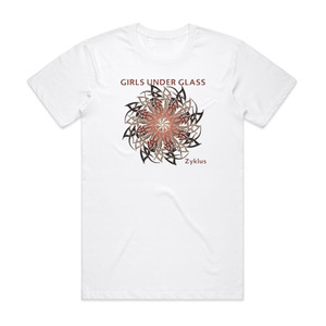 Girls Under Glass Zyklus Album Cover T-Shirt White Girls Under Glass Zyklus Album Cover T-Shirt White