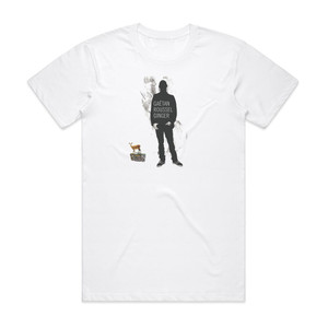 Gaetan Roussel Ginger Album Cover T-Shirt White Gaetan Roussel Ginger Album Cover T-Shirt White