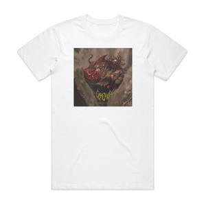 Gorephilia Embodiment Of Death Album Cover T-Shirt White Gorephilia Embodiment Of Death Album Cover T-Shirt White