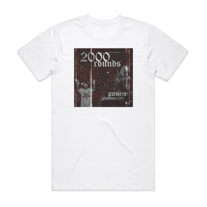 GHOSTEMANE 2000 Rounds Album Cover T-Shirt White GHOSTEMANE 2000 Rounds Album Cover T-Shirt White