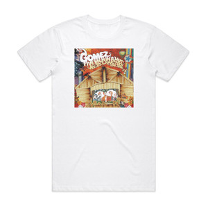 Gomez Five Men In A Hut As Bs Rarities 1998 2004 Album Cover T-Shirt White Gomez Five Men In A Hut As Bs Rarities 1998 2004 Album Cover T-Shirt White