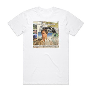 Gustavo Santaolalla Diarios De Motocicleta Album Cover T-Shirt White Gustavo Santaolalla Diarios De Motocicleta Album Cover T-Shirt White