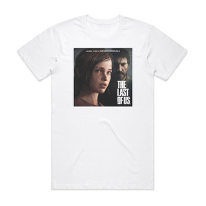 Gustavo Santaolalla The Last Of Us Album Cover T-Shirt White Gustavo Santaolalla The Last Of Us Album Cover T-Shirt White