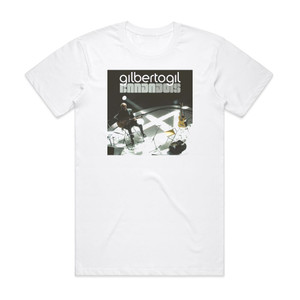 Gilberto Gil Bandadois Album Cover T-Shirt White Gilberto Gil Bandadois Album Cover T-Shirt White