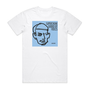 Guided by Voices Superchunk Guided By Voices Album Cover T-Shirt White Guided by Voices Superchunk Guided By Voices Album Cover T-Shirt White