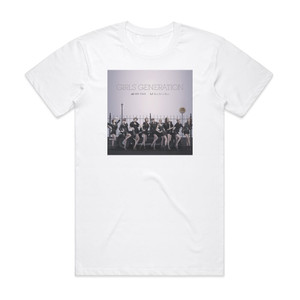 Girls Generation Mrtaxi Run Devil Run Album Cover T-Shirt White Girls Generation Mrtaxi Run Devil Run Album Cover T-Shirt White