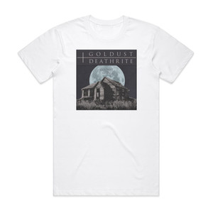 Goldust Goldust Deathrite Album Cover T-Shirt White Goldust Goldust Deathrite Album Cover T-Shirt White