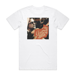 Gibonni 20Th Century Man Album Cover T-Shirt White Gibonni 20Th Century Man Album Cover T-Shirt White