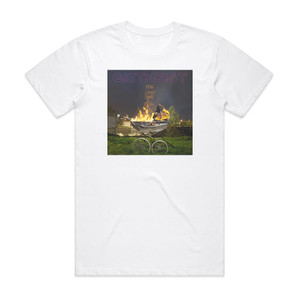 Gaytheist How Long Have I Been On Fire Album Cover T-Shirt White