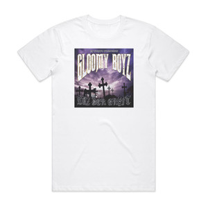 Gloomy Boyz Auz Der Grvft Album Cover T-Shirt White Gloomy Boyz Auz Der Grvft Album Cover T-Shirt White