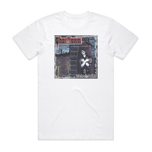 Ghoultown Tales From The Dead West Album Cover T-Shirt White Ghoultown Tales From The Dead West Album Cover T-Shirt White