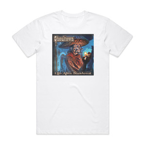 Ghoultown Life After Sundown Album Cover T-Shirt White Ghoultown Life After Sundown Album Cover T-Shirt White