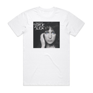 Grace Slick Best Of Grace Slick Album Cover T-Shirt White