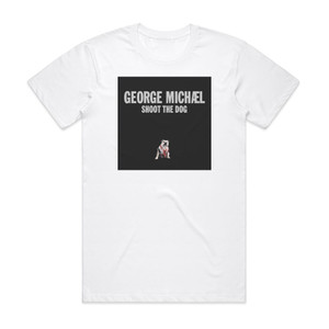 George Michael Shoot The Dog Album Cover T-Shirt White