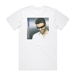 George Michael Twenty Five 1 Album Cover T-Shirt White