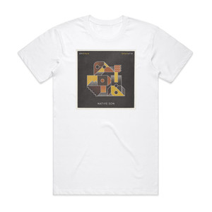 Gramatik Native Son Album Cover T-Shirt White Gramatik Native Son Album Cover T-Shirt White