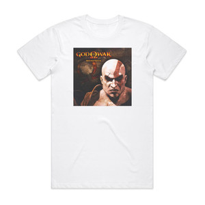 Gerard K Marino God Of War Album Cover T-Shirt White Gerard K Marino God Of War Album Cover T-Shirt White