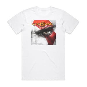 Gerard K Marino God Of War Iii Album Cover T-Shirt White Gerard K Marino God Of War Iii Album Cover T-Shirt White