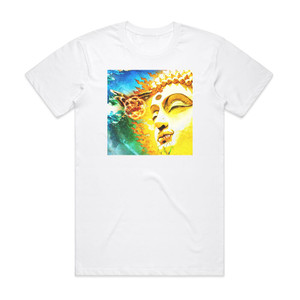 Gungfly On Her Journey To The Sun Album Cover T-Shirt White Gungfly On Her Journey To The Sun Album Cover T-Shirt White