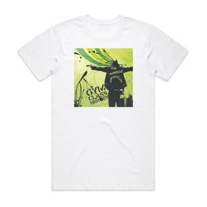 Gym Class Heroes The Papercut Chronicles Album Cover T-Shirt White Gym Class Heroes The Papercut Chronicles Album Cover T-Shirt White