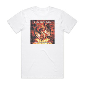Galloglass Legends From Now And Nevermore Album Cover T-Shirt White Galloglass Legends From Now And Nevermore Album Cover T-Shirt White