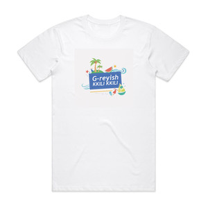 G-reyish Bravo My Trip Album Cover T-Shirt White G-reyish Bravo My Trip Album Cover T-Shirt White