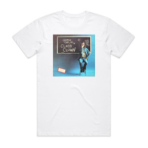 George Carlin Class Clown Album Cover T-Shirt White
