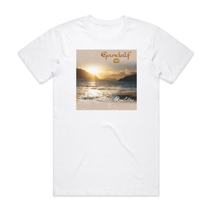 Gandalf Gates To Secret Realities 1 Album Cover T-Shirt White Gandalf Gates To Secret Realities 1 Album Cover T-Shirt White
