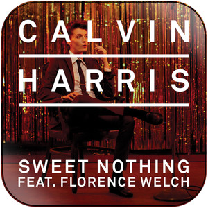 Calvin Harris Sweet Nothing-1 Album Cover Sticker Calvin Harris Sweet Nothing-1 Album Cover Sticker