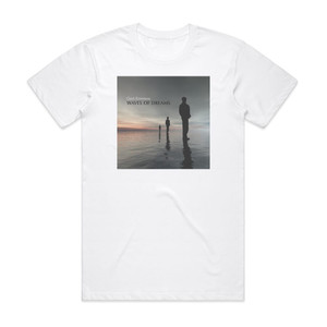 Gert Emmens Waves Of Dreams Album Cover T-Shirt White Gert Emmens Waves Of Dreams Album Cover T-Shirt White