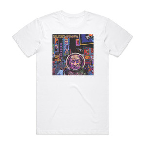 Galactic Cowboys At The End Of The Day Album Cover T-Shirt White Galactic Cowboys At The End Of The Day Album Cover T-Shirt White