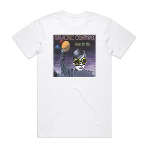 Galactic Cowboys Let It Go Album Cover T-Shirt White Galactic Cowboys Let It Go Album Cover T-Shirt White