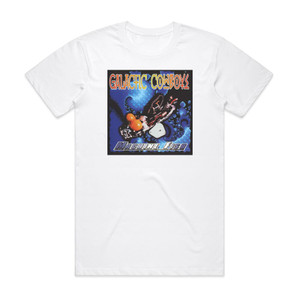 Galactic Cowboys Machine Fish Album Cover T-Shirt White Galactic Cowboys Machine Fish Album Cover T-Shirt White