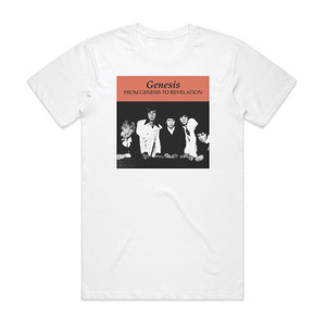 Genesis From Genesis To Revelation 6 Album Cover T-Shirt White