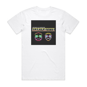 Gronkh and Sarazar Die Superhomies Elektrotitte 5000 Volt Album Cover T-Shirt White Gronkh and Sarazar Die Superhomies Elektrotitte 5000 Volt Album Cover T-Shirt White