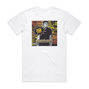 Goldfinger Open Your Eyes Album Cover T-Shirt White Goldfinger Open Your Eyes Album Cover T-Shirt White