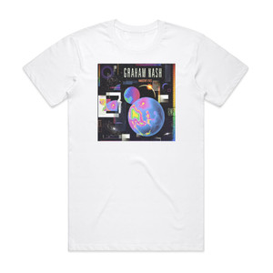 Graham Nash Innocent Eyes Album Cover T-Shirt White Graham Nash Innocent Eyes Album Cover T-Shirt White