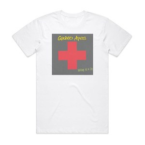 Guano Apes Living In A Lie Album Cover T-Shirt White Guano Apes Living In A Lie Album Cover T-Shirt White