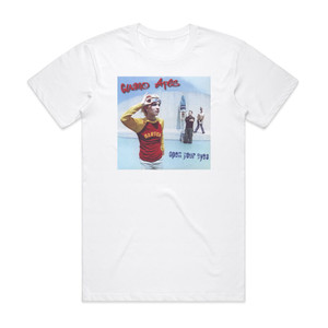 Guano Apes Open Your Eyes 2 Album Cover T-Shirt White Guano Apes Open Your Eyes 2 Album Cover T-Shirt White