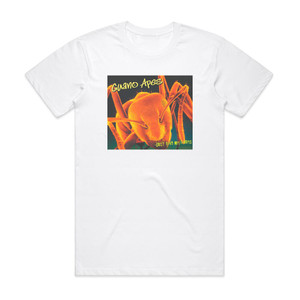 Guano Apes Dont Give Me Names 2 Album Cover T-Shirt White Guano Apes Dont Give Me Names 2 Album Cover T-Shirt White
