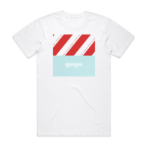GusGus Attention Album Cover T-Shirt White GusGus Attention Album Cover T-Shirt White