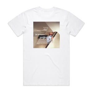 GusGus A Sampler Album Cover T-Shirt White GusGus A Sampler Album Cover T-Shirt White