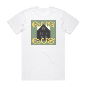 GusGus Love Is Alone Album Cover T-Shirt White GusGus Love Is Alone Album Cover T-Shirt White