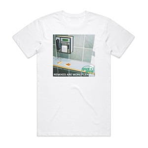 GusGus Remixes Are More Flexible Pt 1 Album Cover T-Shirt White GusGus Remixes Are More Flexible Pt 1 Album Cover T-Shirt White