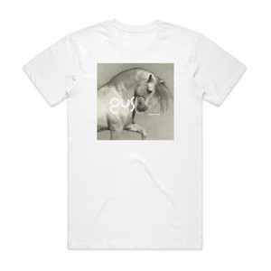 GusGus Arabian Horse Album Cover T-Shirt White GusGus Arabian Horse Album Cover T-Shirt White
