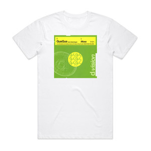 GusGus Moss Album Cover T-Shirt White