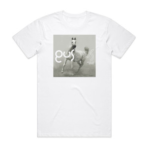 GusGus Arabian Horse 1 Album Cover T-Shirt White GusGus Arabian Horse 1 Album Cover T-Shirt White